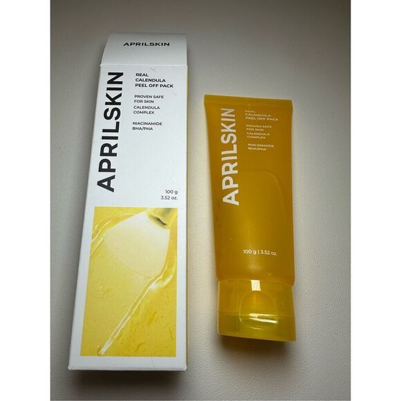 APRILSKIN Calendula Flower-Infused Facial Peel Off Mask, 3.52 fl. oz - Picture 1 of 6